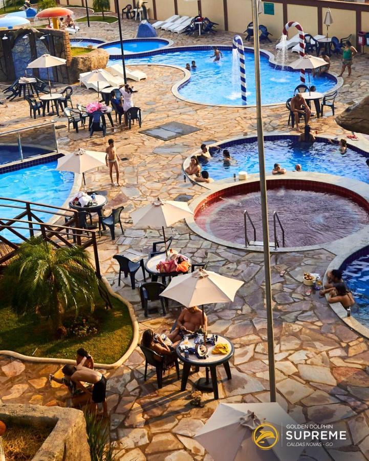 Apartamento Golden Dolphin Grande Hotel - Achei Férias Caldas Novas Exterior foto