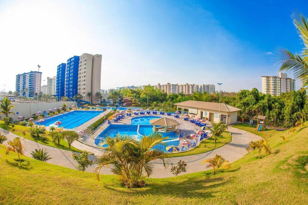 Apartamento Golden Dolphin Grande Hotel - Achei Férias Caldas Novas Exterior foto