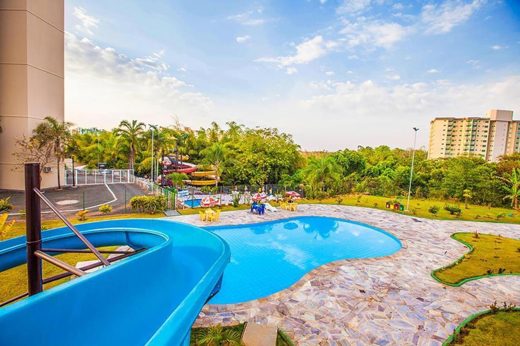 Apartamento Golden Dolphin Grande Hotel - Achei Férias Caldas Novas Exterior foto