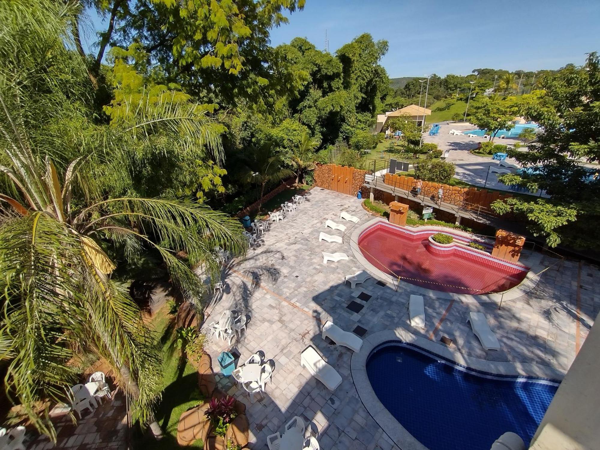 Apartamento Golden Dolphin Grande Hotel - Achei Férias Caldas Novas Exterior foto