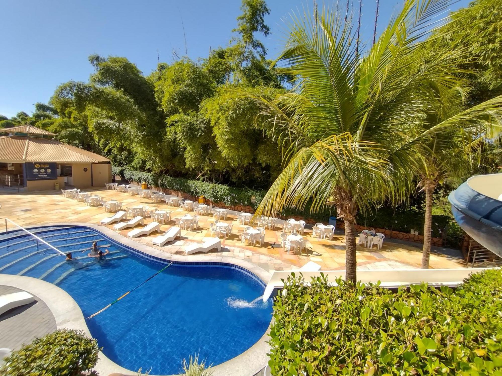 Apartamento Golden Dolphin Grande Hotel - Achei Férias Caldas Novas Exterior foto