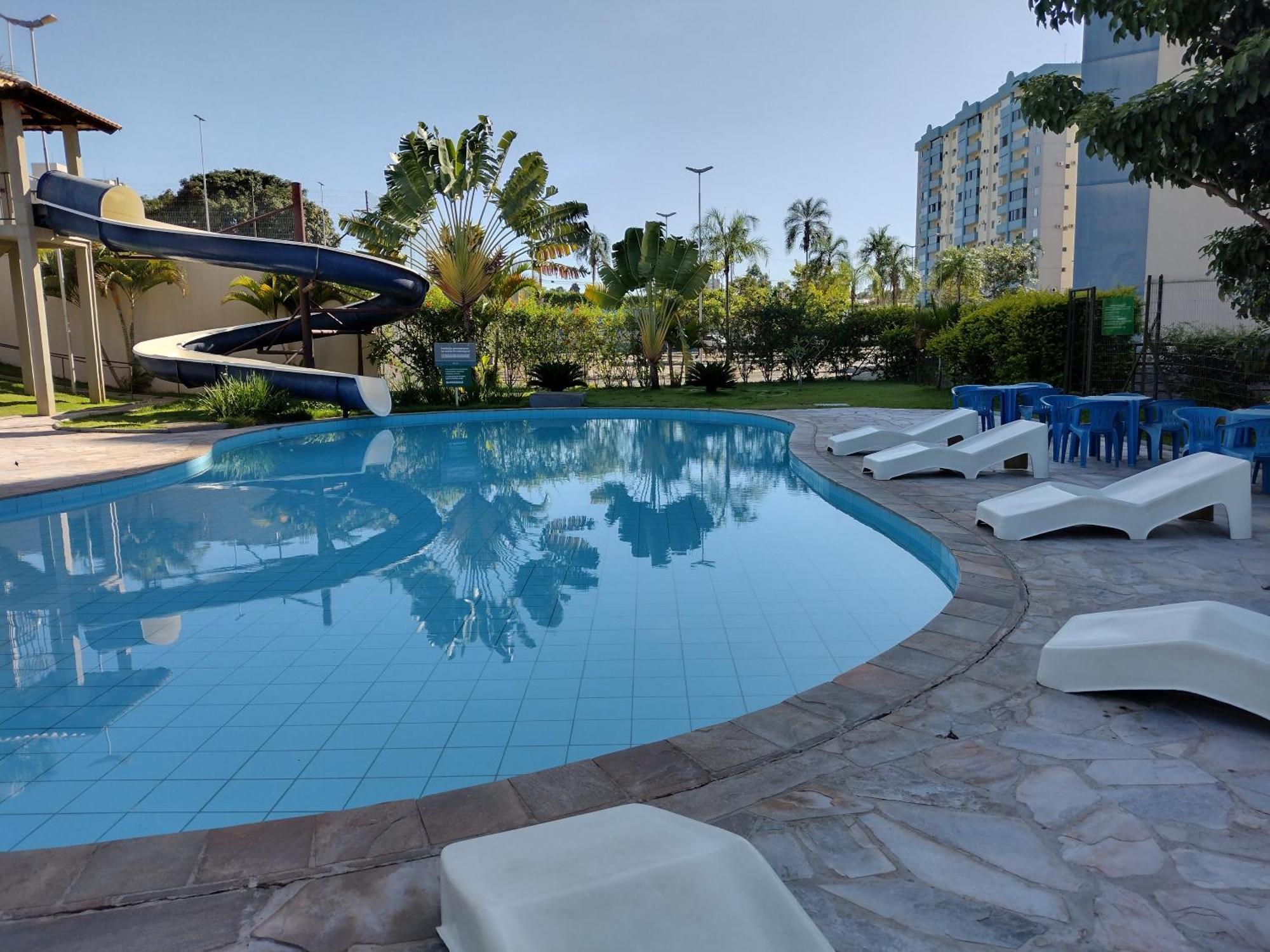 Apartamento Golden Dolphin Grande Hotel - Achei Férias Caldas Novas Exterior foto